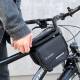 Wozinsky vandtæt pannier cykeltaske m iPhone holder til stellet - 1,5l