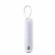 Mini powerbank m Lightning og USB-C kabler - 10.000mAh - 22,5W - Hvid