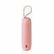 Mini powerbank m Lightning og USB-C kabler - 10.000mAh - 22,5W - Pink