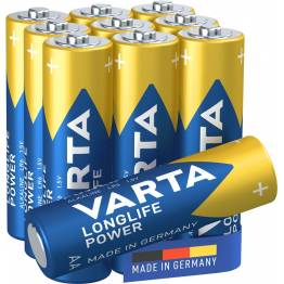 Varta alkaline AA batterier - 10 stk