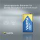 Varta Longlife alkaline 9V batteri - 1 stk