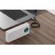 Kraftfuld Baseus powerbank 65W MacBook oplader - 30.000mAh - Hvid