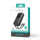 Joyroom powerbank m Lightning og USB-C kabler - 10.000mAh - 30W PD - Sort