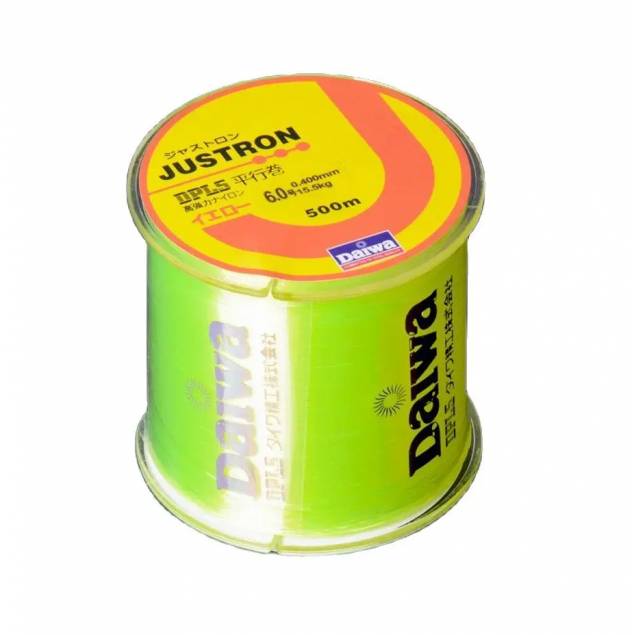 Justron nylon fiskeline 0,4mm - 15,5kg brudstyrke - 500m - Grøn