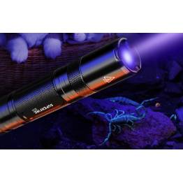  Superfire Z01 genopladelig og robust UV lommelygte - 365NM