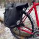 Vandtæt pannier sidetaske til cykel-bagagebærer - 25l - Gul