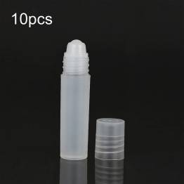  10 stk plastikrør til parfume eller geocaching - 1,5 x 6,7 cm