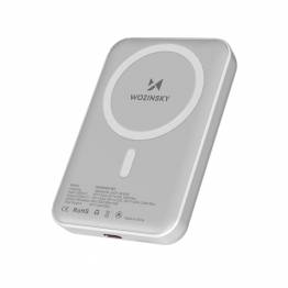  Wozinsky MagSafe powerbank med USB-C - 10.000mAh - 20W PD - Hvid