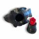 Fugl geocache beholder med rum til bison - 11cm - 3D printet - Sort